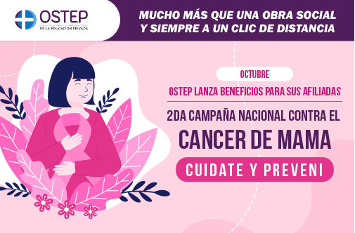 OCTUBRE ROSA – 2DA CAMPAÑA NACIONAL CONTRA EL CANCER DE MAMA