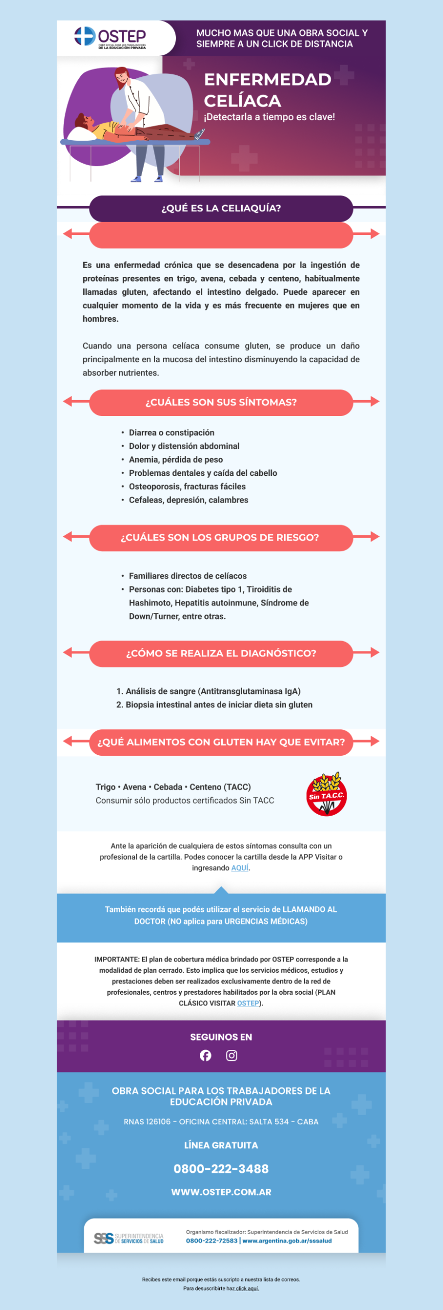 Newsletter Celiaquia